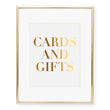 Load image into Gallery viewer, Cards & Gifts Foil Art Print