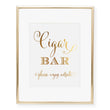 Load image into Gallery viewer, Cigar Bar Foil Art Print