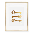 Load image into Gallery viewer, Keys Foil Art Print