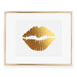 Load image into Gallery viewer, Lips Foil Art Print