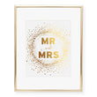 Load image into Gallery viewer, Mr and Mrs Foil Art Print