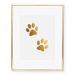 Load image into Gallery viewer, Paw Prints Foil Art Print