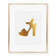 Load image into Gallery viewer, Platform Heel Foil Art Print