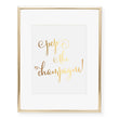 Load image into Gallery viewer, Pop the Champagne! Foil Art Print