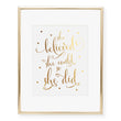 Load image into Gallery viewer, She Believed She Could Foil Art Print