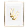 Load image into Gallery viewer, Ballet Slippers Foil Art Print