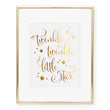 Load image into Gallery viewer, Twinkle Twinkle Little Star Foil Art Print