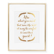 Load image into Gallery viewer, Use What You Need Bathroom Wedding Guest Foil Art Print