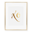 Load image into Gallery viewer, XO Hugs and Kisses Foil Art Print