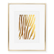 Load image into Gallery viewer, Zebra Print Foil Art Print