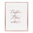 Load image into Gallery viewer, Custom Foil Art Print, font 4