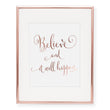Load image into Gallery viewer, Believe And It Will Happen Foil Art Print