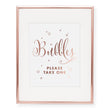 Load image into Gallery viewer, Bubbles Please Take One Foil Sign