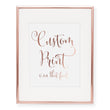 Load image into Gallery viewer, Custom Foil Art Print, font 1