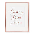 Load image into Gallery viewer, Custom Foil Art Print, font 2