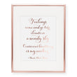 Load image into Gallery viewer, Clouds in a Windy Sky Quote Foil Print