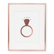 Load image into Gallery viewer, Diamond Ring Foil Art Print