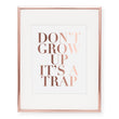Load image into Gallery viewer, Don't Grow Up Foil Art Print