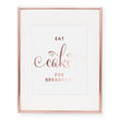 Load image into Gallery viewer, Eat Cake For Breakfast Foil Art Print