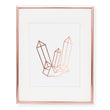 Load image into Gallery viewer, Geode Gem Cluster Foil Art Print