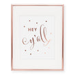 Load image into Gallery viewer, Hey Y'all Foil Art Print