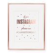 Load image into Gallery viewer, Instagram Hashtag Custom Foil Art Print, style 3