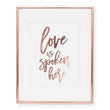 Load image into Gallery viewer, Love Is Spoken Here Foil Art Print