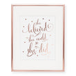 Load image into Gallery viewer, She Believed She Could Foil Art Print