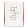 Load image into Gallery viewer, Strength & Dignity Proverbs 31:25 Foil Art Print
