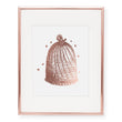 Load image into Gallery viewer, Vintage Beehive Foil Art Print