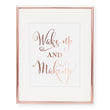 Load image into Gallery viewer, Wake Up and Makeup Foil Art Print