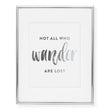Load image into Gallery viewer, Not All Who Wander Are Lost Foil Art Print