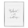 Load image into Gallery viewer, Believe And It Will Happen Foil Art Print