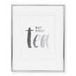 Load image into Gallery viewer, But First Tea Foil Art Print
