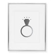 Load image into Gallery viewer, Diamond Ring Foil Art Print