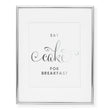 Load image into Gallery viewer, Eat Cake For Breakfast Foil Art Print