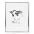 Load image into Gallery viewer, Eat Well Travel Often Foil Art Print