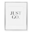 Load image into Gallery viewer, Just Go Foil Art Print