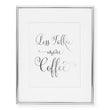 Load image into Gallery viewer, Less Talkie More Coffee Foil Art Print