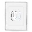 Load image into Gallery viewer, Paper Clips Foil Art Print