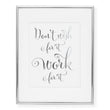 Load image into Gallery viewer, Don't Wish For It Work For It Foil Art Print
