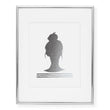 Load image into Gallery viewer, Top Knot Messy Bun Foil Art Print