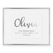 Load image into Gallery viewer, Personalized Baby Birth Stats Foil Art Print | Olivia