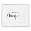 Load image into Gallery viewer, But First Champagne Foil Art Print