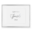 Load image into Gallery viewer, Let The Sparks Fly Silver Foil Art Print