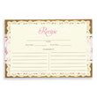 Load image into Gallery viewer, Lace Recipe Cards | Faith Pink