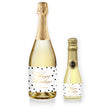 Load image into Gallery viewer, "Gunnar" White + Black Dots Holiday Champagne Labels