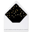 Load image into Gallery viewer, Festive Black and Gold Envelope Liners | Gunnar