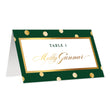 Load image into Gallery viewer, Green Place Cards with Gold Dots | Gunnar