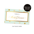 Load image into Gallery viewer, Mint Place Cards with Gold Dots | Gunnar